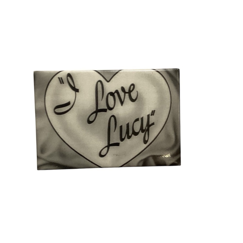 Vintage 1993 I Love Lucy Magnets Set of 2 Lucille Ball CBS ATA-BOY Black White - Picture 4 of 7